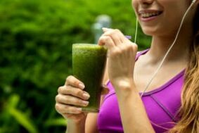 eat green smoothie to lose weight