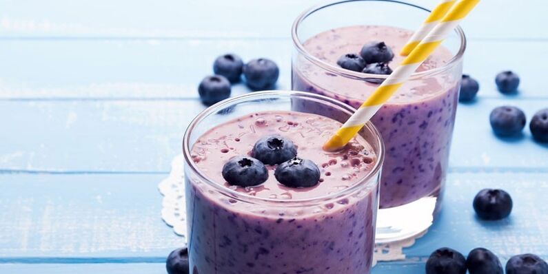 blueberry slimming drink